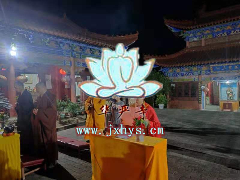 德彩网第26期放生、拜月、供灯祈福法会圆满